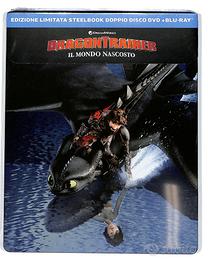 Dragon Trainer Il mondo nascosto BLU-RAY+DVD Steel