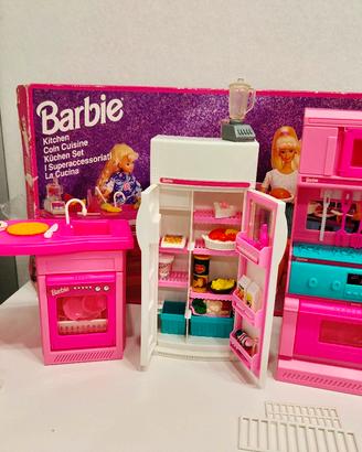 Cucina Barbie kitchen set Vintage anni 90