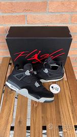 Jordan 4 Black Canvas size 44 - Used OG All