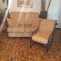 Divano letto e poltrona