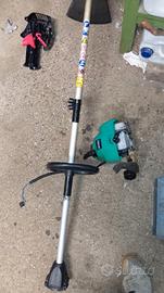 decespugliatore smontato 