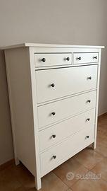 Cassettiera IKEA HEMNES 6 cassetti – mordente bia