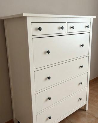 Cassettiera IKEA HEMNES 6 cassetti – mordente bia