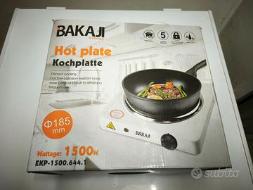 Fornello elettrico potente 1500w Bakaji