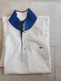 Polo GAS Jeans uomo bianca/blu/rossa – taglia L