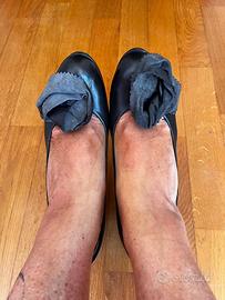 Scarpa decollete color antracite