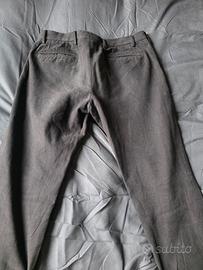 pantalone sartoriale grigio