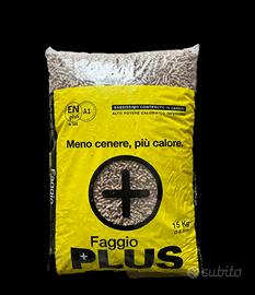 Pellet di faggio 100% 