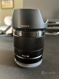 Obbiettivo Sony FE/APSC 28/42 mm F2 E mount 