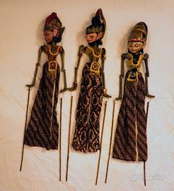 Marionette pupazzi di Bali