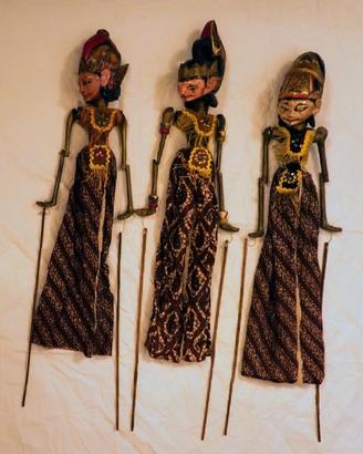 Marionette pupazzi di Bali