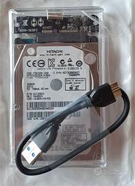 Hard Disk SATA 320GB Hitachi Z5K320 USB 3.1