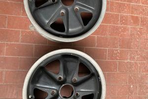 Coppia cerchi Porsche 5,5/15 fuchs