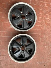 Coppia cerchi Porsche 5,5/15 fuchs