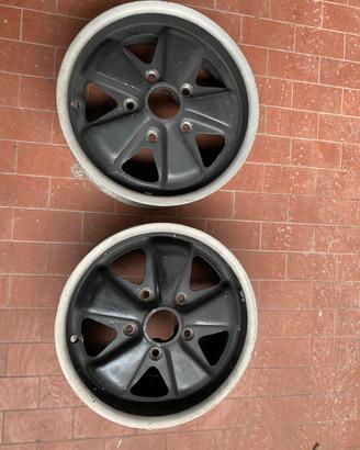 Coppia cerchi Porsche 5,5/15 fuchs
