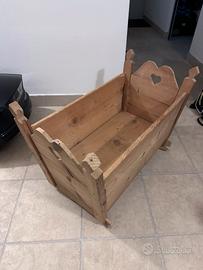 Culla in legno massiccio