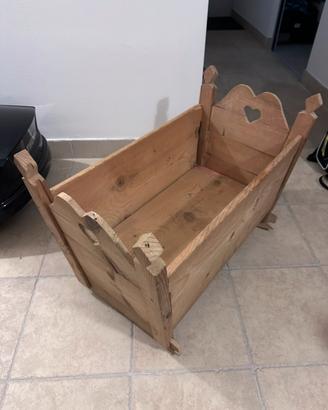 Culla in legno massiccio