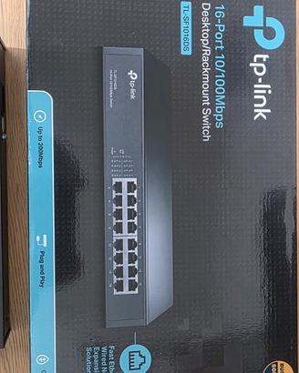 Modem, tplink,16 porte,10/100mbps
