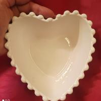 Ciotola Ceramica Bianca - CUORE  - NUOVA