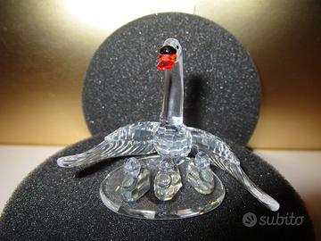 Swarovski  FAMIGLIA DI CIGNI