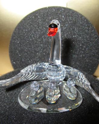 Swarovski  FAMIGLIA DI CIGNI