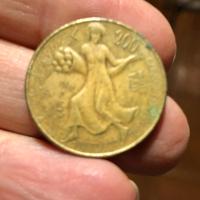 Moneta da 200 lire anno 1981