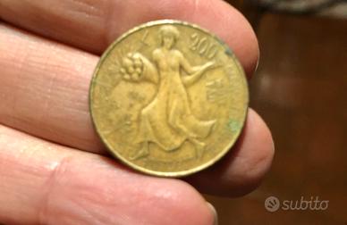 Moneta da 200 lire anno 1981