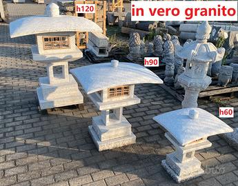 Lanterna Giapponese Kanjuji in pietra granito