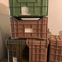 Cassette in plastica dura per vendemmiare