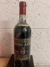 Bottiglia di Brunello Biondi Santi