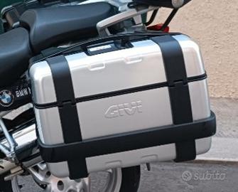 Bauletti GIVI trekker 46lt  più telaietti per bmw