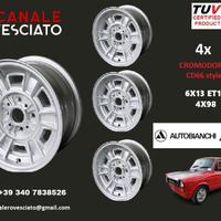 4 Cerchi CROMODORA CD66 6x 13 4x98 et 13 A112