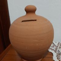salvadanaio terracotta