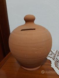 salvadanaio terracotta