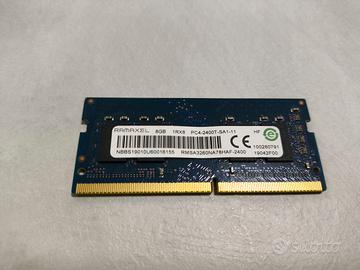 RAM DDR4 PC PORTATILE 8GB 2400MHZ