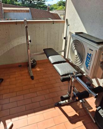 Panca kettler e racket sportstech