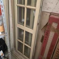 balcone in PVC vetrocamera bianco