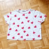 T-shirt fantasia a cuori