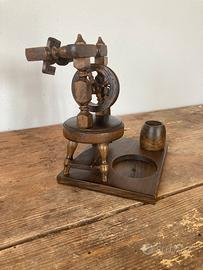 Miniatura arcolaio in legno vintage '900
