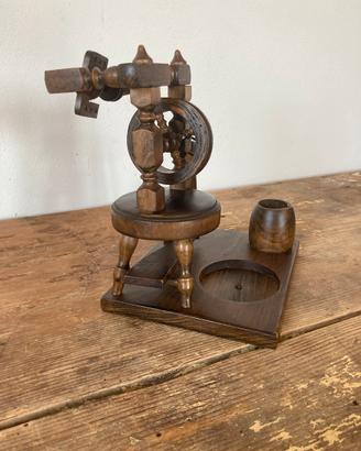 Miniatura arcolaio in legno vintage '900