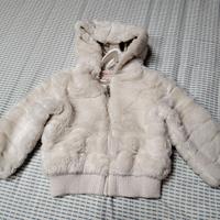 Giubbotto pelliccia bambina