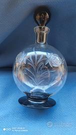 bottiglia cristallo e pasta di vetro