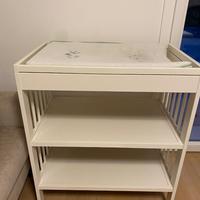 Fasciatoio IKEA completo di materassino e telo