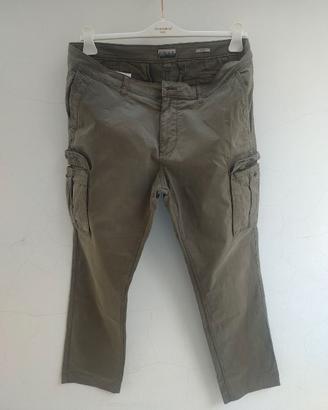 Pantaloni cargo Napapijri tg. 56/40 verde estivi