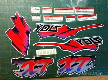ADESIVI YAMAHA XT 600 3TB YDIS - modello BLU