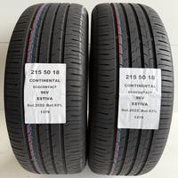 2 GOMME 215 50 18 CONTINENTAL A1379