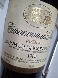 BRUNELLO DI MONTALCINO ANNATA 1988 e 1998