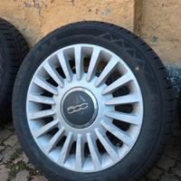 Cerchi in lega Fiat 500 e gomme

M+S