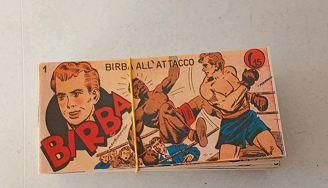 BIRBA Strisce 1/21 Serie completa Ristampe anastat