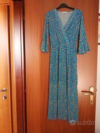 vestito lungo taglia unica fantasia 
